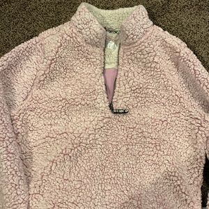 sherpa pullover
